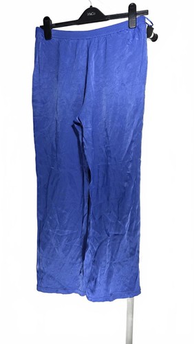 Zara blue pajama trousers size - blue,