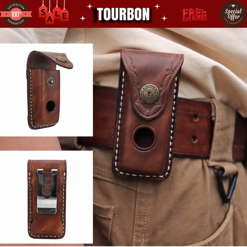 Tourbon leather knife sheath - knife,
