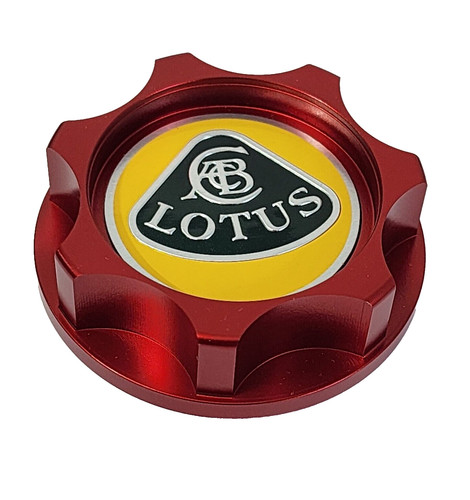Red engine billet - red, aluminum