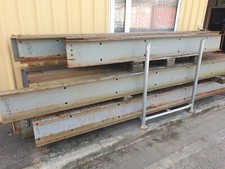 USED RSJ STEEL BEAM I BEAM H BEAM CONSTRUCTION MEZZANINE UB MANY SIZES AVAILABLE