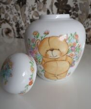 Vintage 1990 Forever Friends Grosvenor Andrew Brownsword Ginger Jar Retro Bear