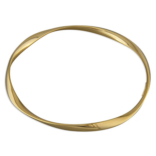 Bangle sterling silver gold - silver,