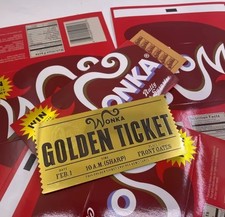 Wonka chocolate bar wrappers - wrappers, +