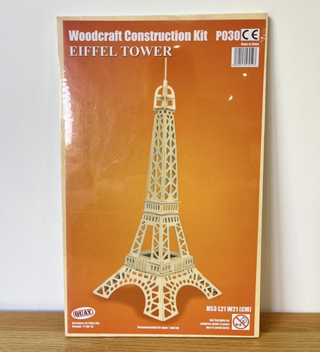 Eiffel tower woodcraft - tower,