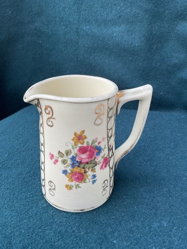 Sadler pottery floral - floral, milk