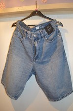 TESCO F&F MENS DENIM SHORTS SIZE 34 WAIST SUMMER HOLIDAY  NEW