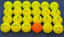 24 Coloured Golf Balls Seed Inesis Kirkland Pinnacle Pearl A Grade