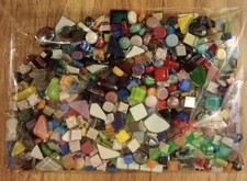 1kg Glass Mixed Mosaic Craft