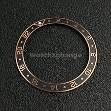 Black & Rose Gold 38mm Sloping