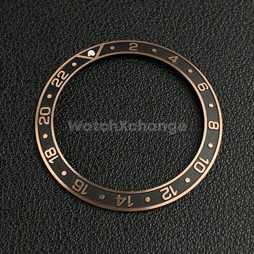 Black rose gold 38mm - rose,