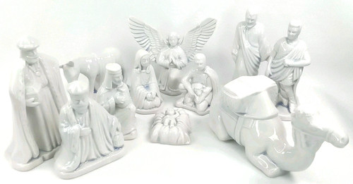 Vintage piece white ceramic - vintage,