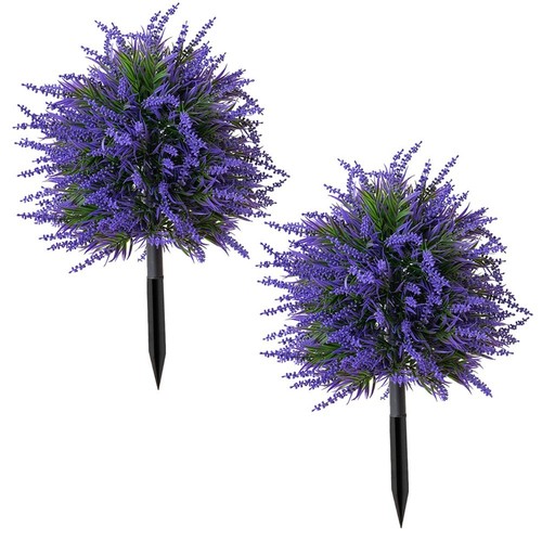 Artificial lavender topiary - artificial,