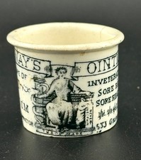 Antique Holloways Ointment Pot