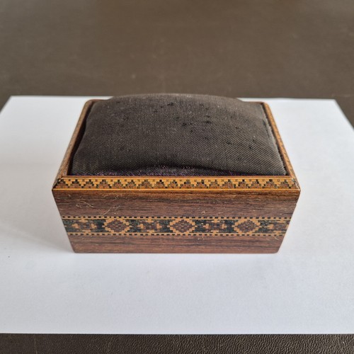 Unusual antique tunbridgeware - antique,