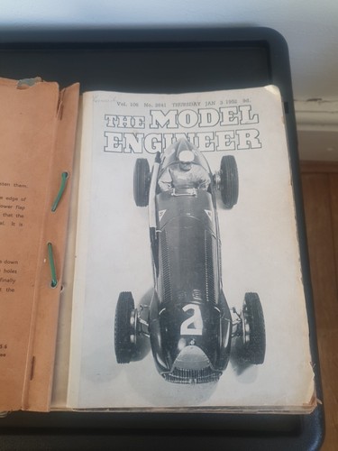 Vintage the model engineer - model,