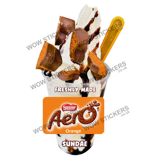 Aero orange chocolate sauce - chocolate,