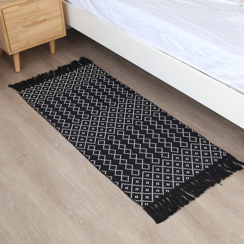 Moroccan accent hand woven - hand,