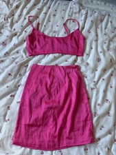 Women’s Hot Pink Crop Top