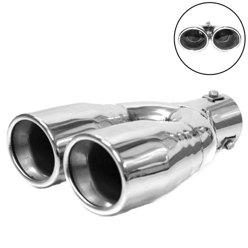 Double exhaust tip trim - double, tail