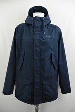BERGANS OF NORWAY Tonsberg Jacket Blue Hooded Outdoor Lined Coat size M