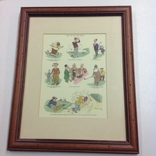 Punch Cartoon - "WHY DO WE PLAY GOLF?" framed. - CG W24