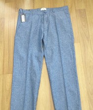 M&S Mens Blue Mix Linen Blend