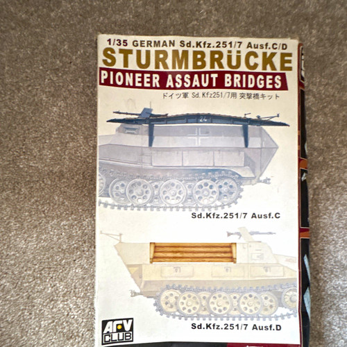 Afv club german - afv, sd.kfz.251/7