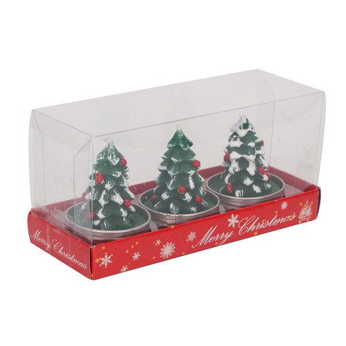 Christmas tree tealight - christmas,