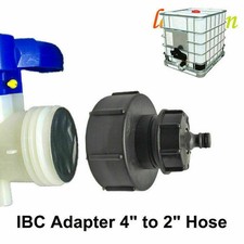 Ibc Tap Hoze Cap Water 4" To