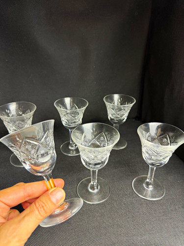 Vintage lead crystal - , czech