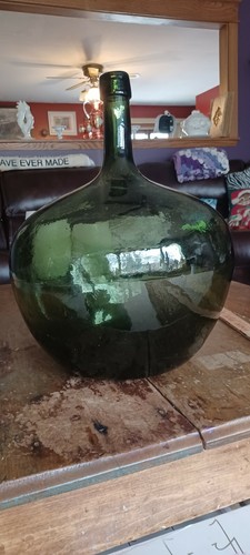 Antique emerald green - emerald, demijohn