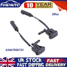 2pcs Windshield Washer Nozzles Spray Jet for BMW 3' E46 Left Right 61667056731