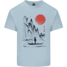 A Japanese Boat at Sunset Kids T-Shirt Childrens