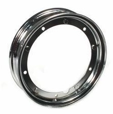 Chrome Split Wheel Rim Vespa PX 125 150 200 LML Star T5 rally 10"