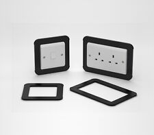 Double Single Socket Switch Surround / Finger Plate Light Switch / Plug Surround