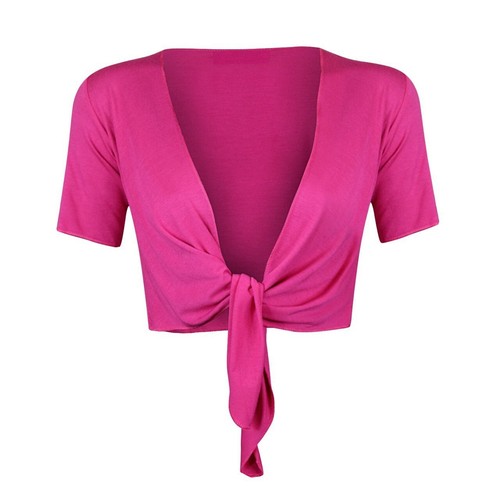 Ladies cap sleeve tie shrug - sleeve,