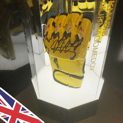 Acrylic display for ufc - acrylic, glove