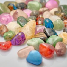 Mixed Healing Crystal Gemstone  Gift Reiki Tumbled Stones Crafts Home Decor