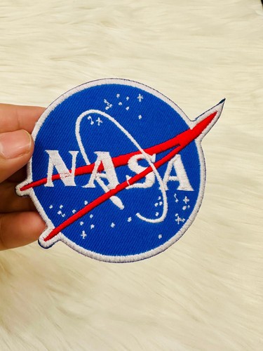 Nasa embroidered patch - embroidered,