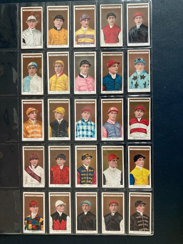 Cigarette cards owners racing - owners,