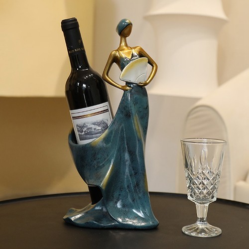 Modern red dancer - wine, rack