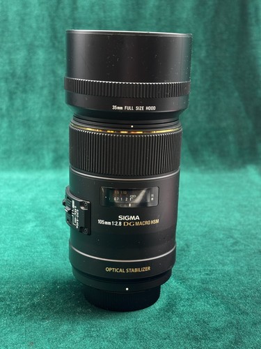Sigma 105mm dg - f/2.8, os