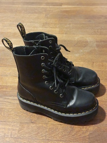 Martens black leather - dr.,