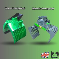 Excavator re-handling, waste