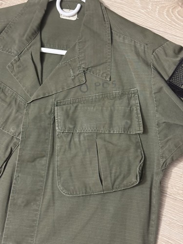 Vietnam jungle shirt - shirt, modified