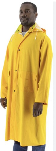 Safety rain coat yellow - safety,