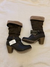 Pavers Women's Brown fur lined