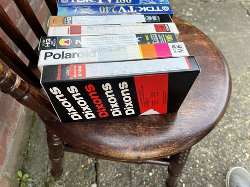 Recordable vhs cassette - vhs,