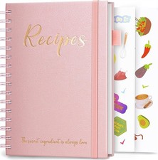 Recipe Book Blank Cookbook to