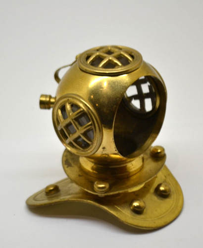 Vintage brass deep sea divers - vintage,